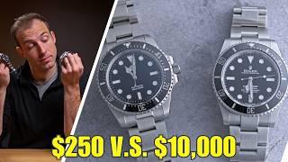 $250 V.S. $10,000 Dive Watch: Rolex Submariner & San Martin