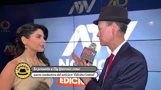 Ely Yutronic , es nueva conductora del Noticiero Central de ATV