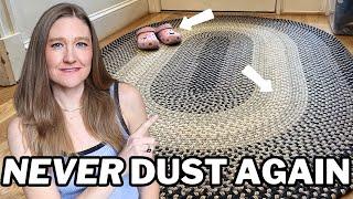 Dust Proof Your Home - 10 Easy Hacks! (seriously simple dust free home hacks)