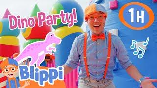 Blippi’s Dino Dance Party Play!  | Animals for Kids | Educational Videos | Learn about Animals