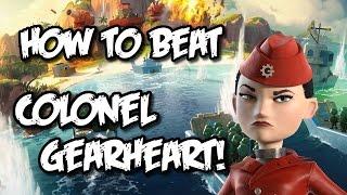 Boom Beach - "How to beat Colonel Gearheart" on Boom Beach! | Colonel Gearheat Strategy Gameplay!