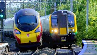 Busy Evening at Leighton Buzzard, WCML | 21/08/18