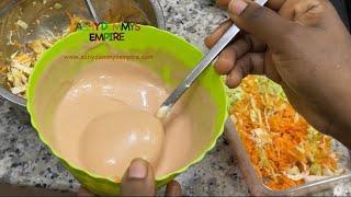 MOST CREAMY NIGERIAN SHAWARMA SAUCE RECIPES | HOW TO MAKE SHAWARMA SAUCE