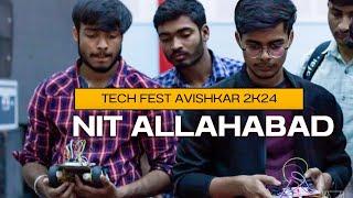 Tech Fest Avishkar 2K24 NIT Allahabad  Robotics Club  AERO club