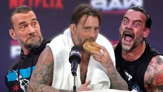 CM PUNK  - Unserious, Funniest, Donut Eating Moment