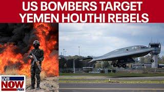 BREAKING: US long-range B-2 stealth bombers target Yemen’s Houthi rebels | LiveNOW from FOX