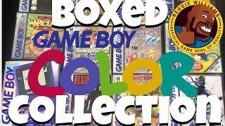 Boxed GameBoy color collection