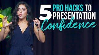 5 Presentation Hacks to FEEL & LOOK more Confident, & have Greater Impact | Shadé Zahrai