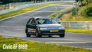 Honda Civic ED6 (EF) B16B -  VTEC - Onboard Nürburgring Nordschleife BTG