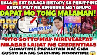 NAYANIG ALLEATBULAGA HISTORY SA PH-ARENA PILIT NA BINURA NG 1 GRUPO 1 NOONTIME PAPALITAN NA SA ERE