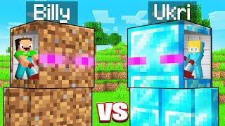 Ukri REICHER Enderman vs Billy ARMER Enderman in Minecraft!