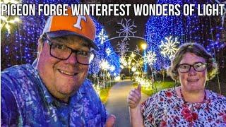 2024 Pigeon Forge Winterfest Wonders of Light Walking Trail / Free Thing's To Do In The Smokies