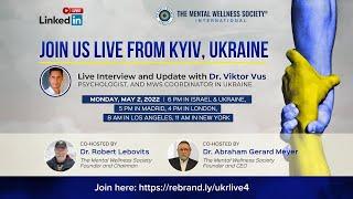 Live Event from Kyiv, Ukraine - Building Mental Resilience Part 4