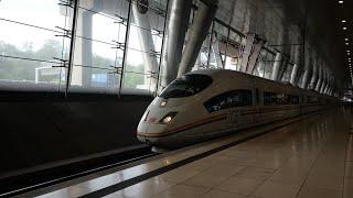 Eisenbahnverkehr in Frankfurt Flughafen Mit Br 430 1440 401 403 406 407 408 411 412 147