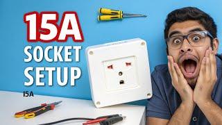 "DIY Electrical Flex Box Installation with 15A Socket | 2-Model PVC Box & 2.5mm² 3-Core Wire Guide"