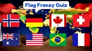 Flag Frenzy Challenge!  Test Your Geography Skills