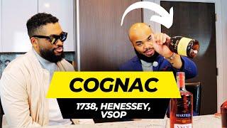 Remy Martin 1738, Hennessy VS and Martell VSOP Cognac Review