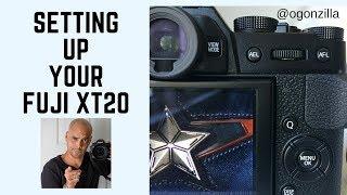 Setting up your Fuji X T20 and get ready to SHOOT! [Scary Content at 6:31. Not for kids]