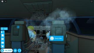 Roblox Cabin Crew Simulator  - Boeing 777 Unconscious Pilots