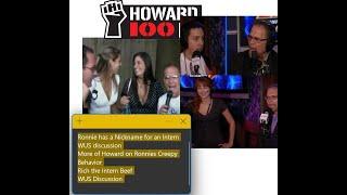 Ronnie the Limo Driver Intern SAGA! Howard Stern HTVOD