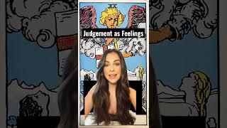 Tarot Cards as Feelings: Judgement #shorts #tarotcardmeaning #howdotheyfeel