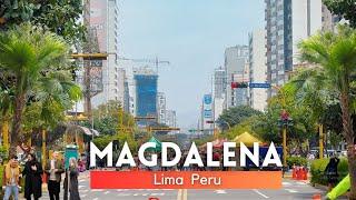 Magdalena del Mar, Lima Peru 2025 4K   Walking Tour of Peru's Beautiful Coastal Streets 2024 