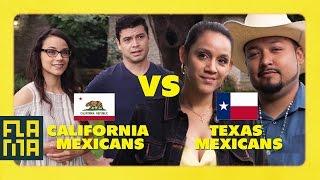 California Mexicans vs. Texas Mexicans