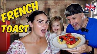 Brits Try [FRENCH TOAST] For The First Time! **WHAT THE ...** !!!!!!