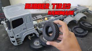 How to make Rubber Tires for RC Truck.