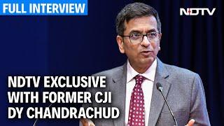 DY Chandrachud Exclusive Interview | Supreme Court Supreme, Not Infallible: Former CJI To NDTV