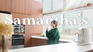 Samantha’s 5-Room HDB Maisonette Transformation | Get ID