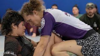 GGI Theresa Calloway vs. Stephanie Hernandez #nogijiujitsu