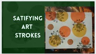 satisfying art strokes | #painting #artisticcreation