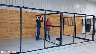 Horse Stall Install  |  Macksteel Farm & Ranch