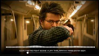 Goat - Metro Fight Scene BGM | Thalapathy Entry BGM | Devil BGM Ringtone | Download Link#goatbgm