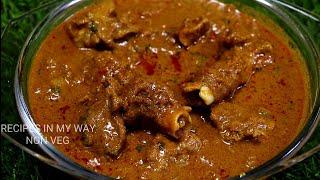 கறிக்குழம்பு - மட்டன் குழம்பு - SPICY MUTTON CURRY - MUTTON KULAMBU - MUTTON CURRY - MUTTON GRAVY