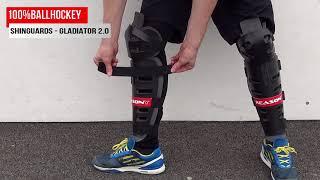 ReasonY ball hockey shinguards adjustment