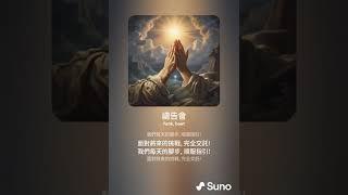 Prayer meeting 禱告會 (v1b); Lyric 作詞: John Kou 寇佳踪; Music 作曲: Suno (AI engine 人工智慧作曲)