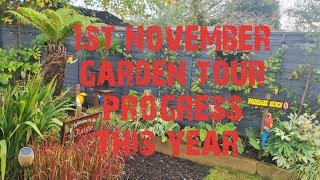 1 November 2024 Garden Tour, Plus Progress This Year 