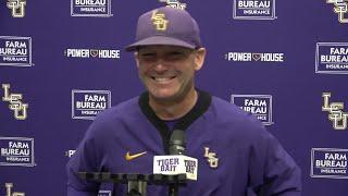 LSU Jay Johnson game 2 WIN over North Alabama postgame