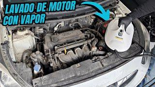 HOW TO CLEAN OR WASH YOUR CAR ENGINE SAFELY WITH A STEAM MACHINE