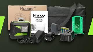 Huepar 603CG Self-Leveling Laser Level With Green Cross Line