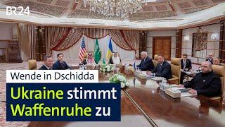 Ukraine bereit zu einer Feuerpause und USA leisten neue Militärhilfe | BR24