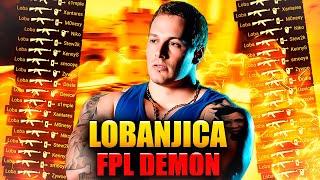 WHAT A REAL FPL BEAST LOOKS LIKE| BEST OF LOBANJICA! CS:GO