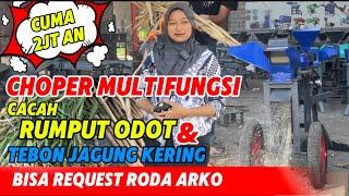 REVIEW CHOPER MULTIFUNGSI PENCACAH DAN PENEPUNG PALING LARIS!! Di pusat mesin blitar