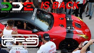 DAILY DRIVEN EXOTICS IS BACK + DDE TWIN TURBO F12 REVEAL | PROTECTIVE FILM SOLUTIONS