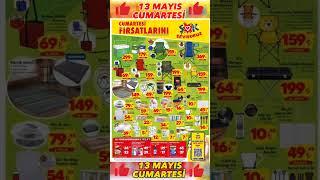 ŞOK 13 MAYIS CUMARTESİ #indirim #kampanya #aktüel #katalog #şokindirim