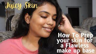 Class:1 HOW TO PREP YOUR SKIN FOR A FLAWLESS MAKE UP | For Beginners | Charannya Nair