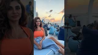 Beautiful restaurant on Dubai beach. #dubaibeach #dubai #jbr #visitdubai #youtubeshorts