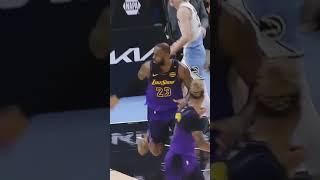 LeBron what a slam dunk angle #nba #highlights #lebronjames